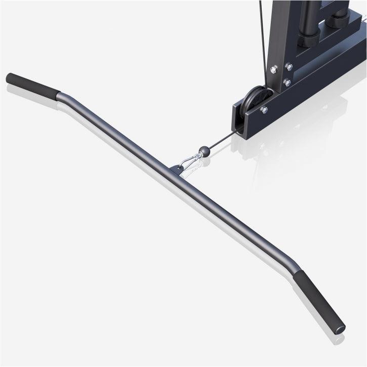 Latzugturm zur Wandbefestigung Schwarz