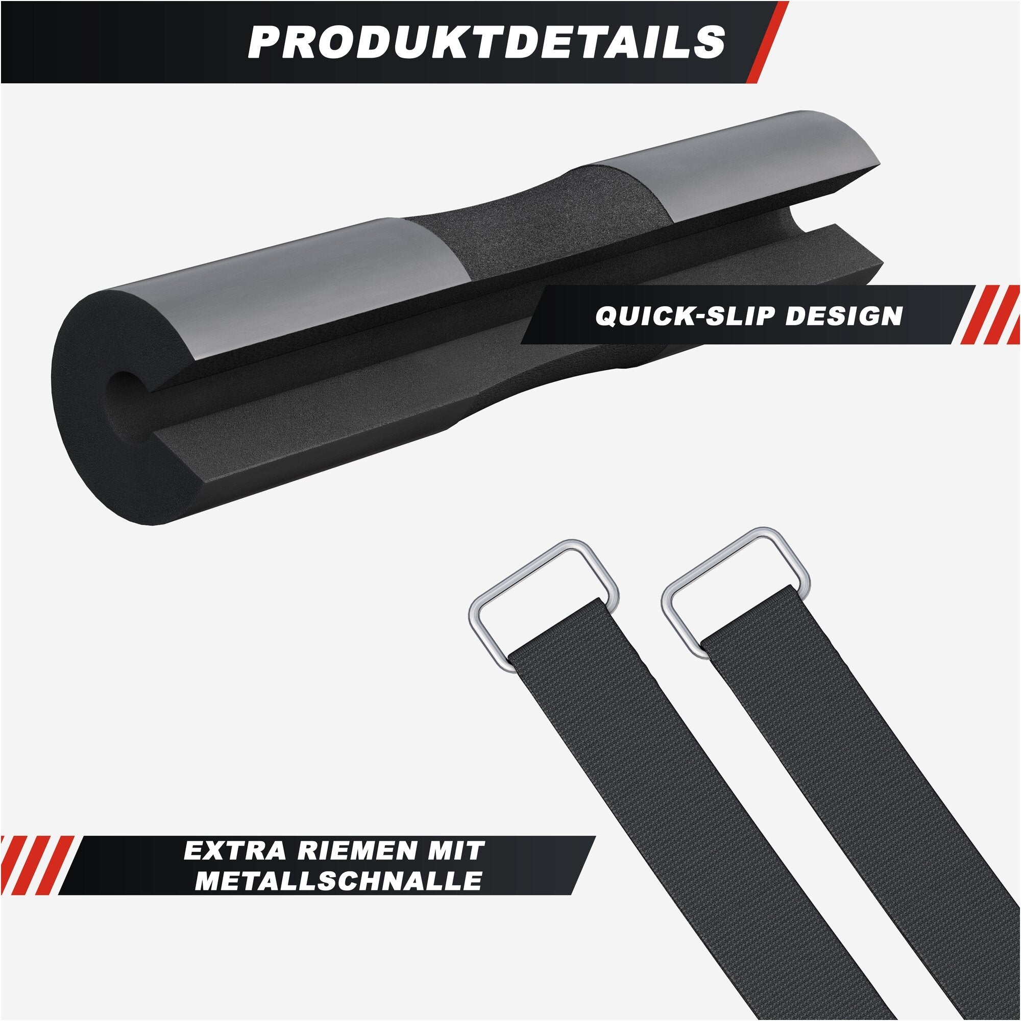 Profi Nackenpolster in Schwarz