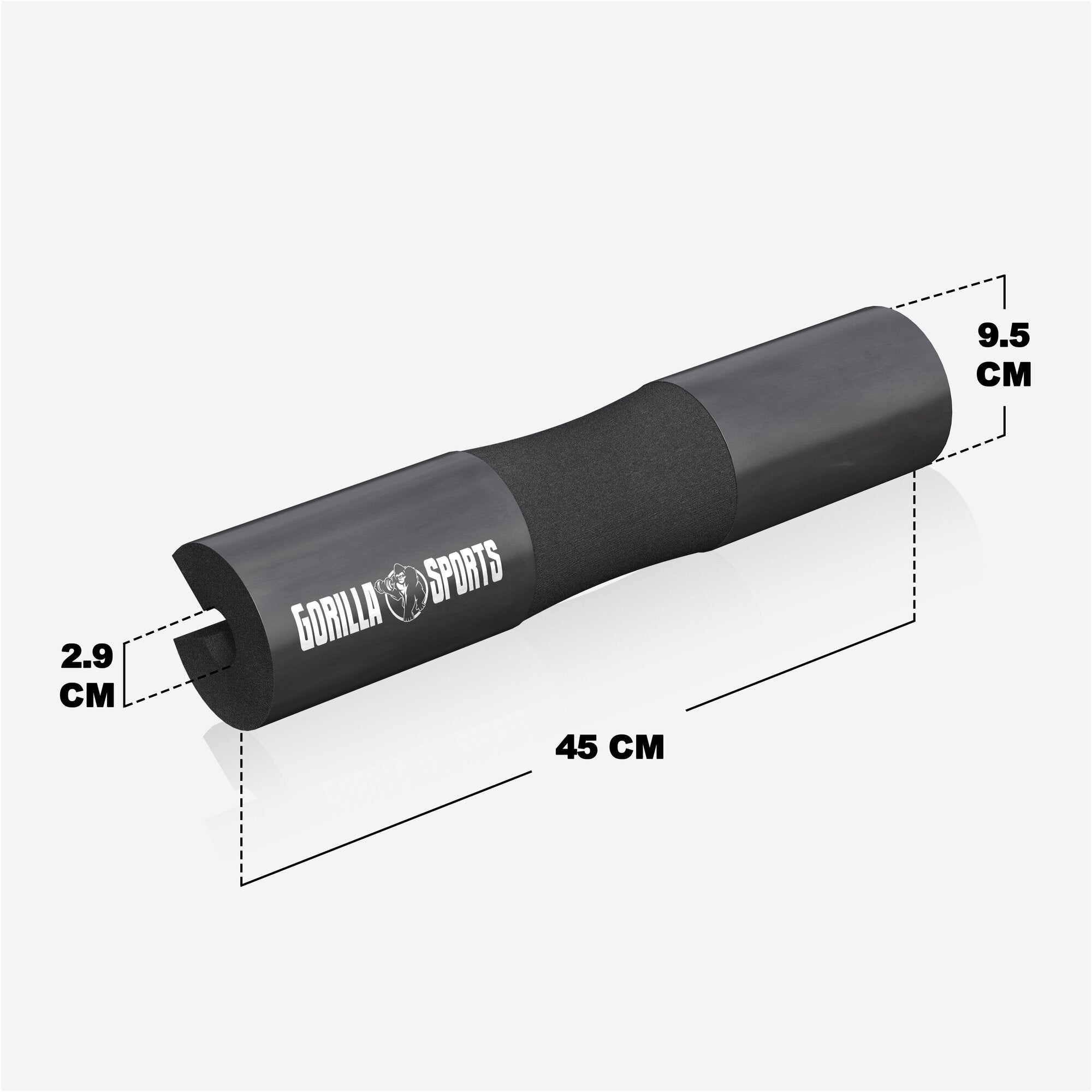 Profi Nackenpolster in Schwarz