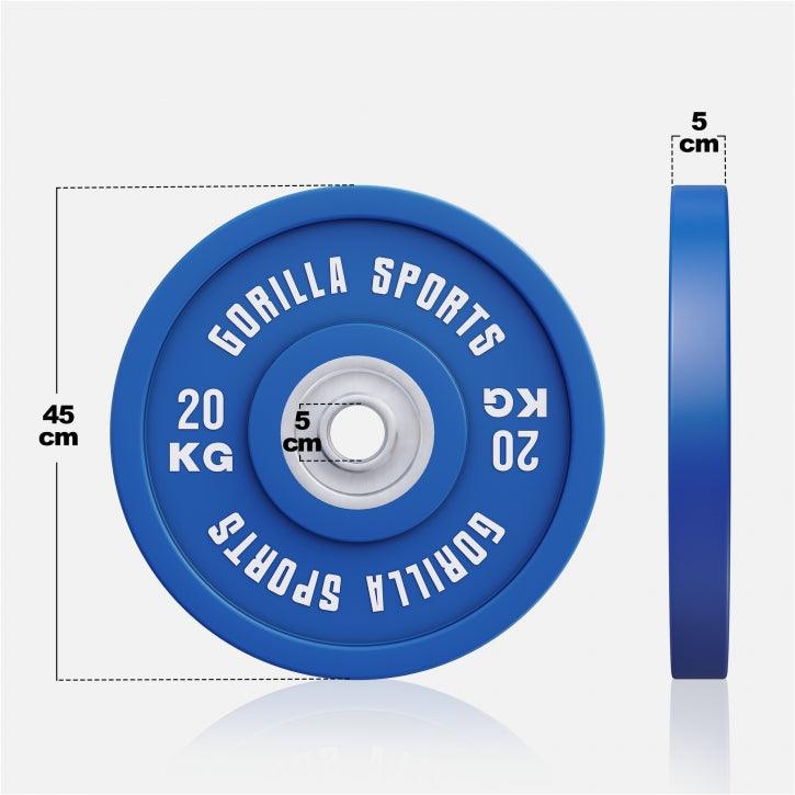 Bumper Plates Profi 50/51 mm 5-25 KG