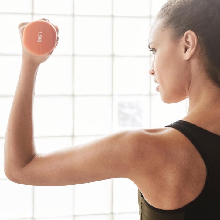 Gymnastikhanteln Set 10 kg mit Koffer