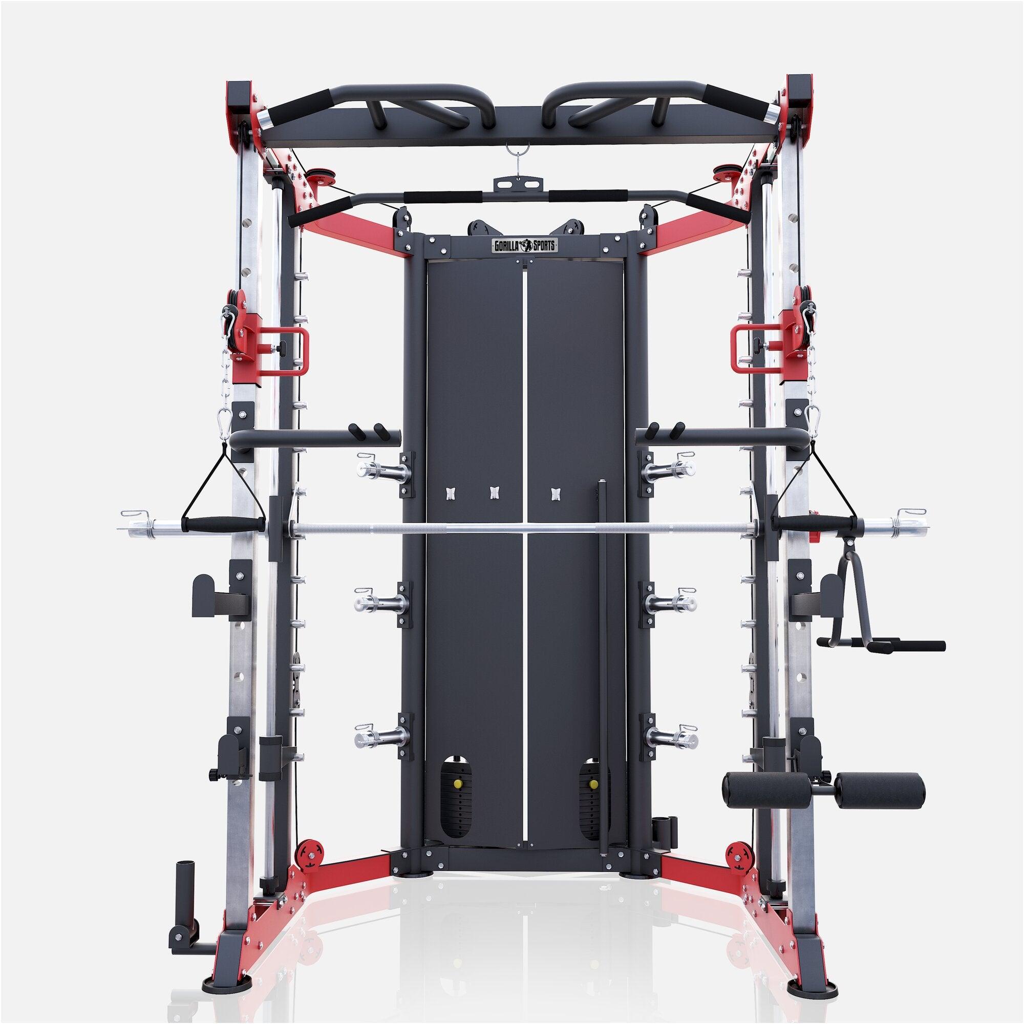 Multistation Smith Machine mit Gewichten