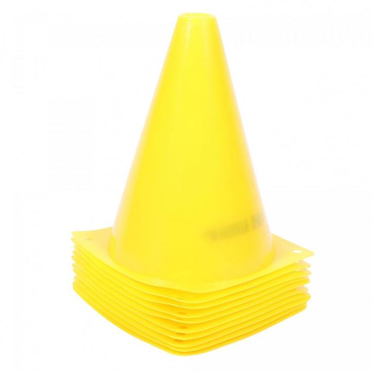 Hütchen 10-er Set Pylone 17 cm - 30 cm