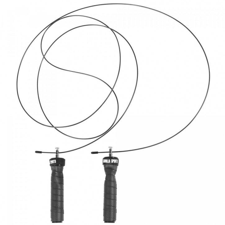Profi Springseil Schwarz/Rot inkl. Beutel & Zusatzgewichten