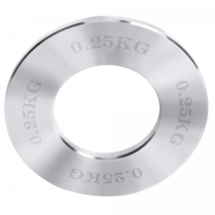 Hantelscheiben Set 50/51 mm Chrom 5 kg inkl. Tragetasche