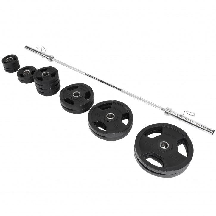 Olympia Langhantel Set Kunststoff Gripper 130 kg