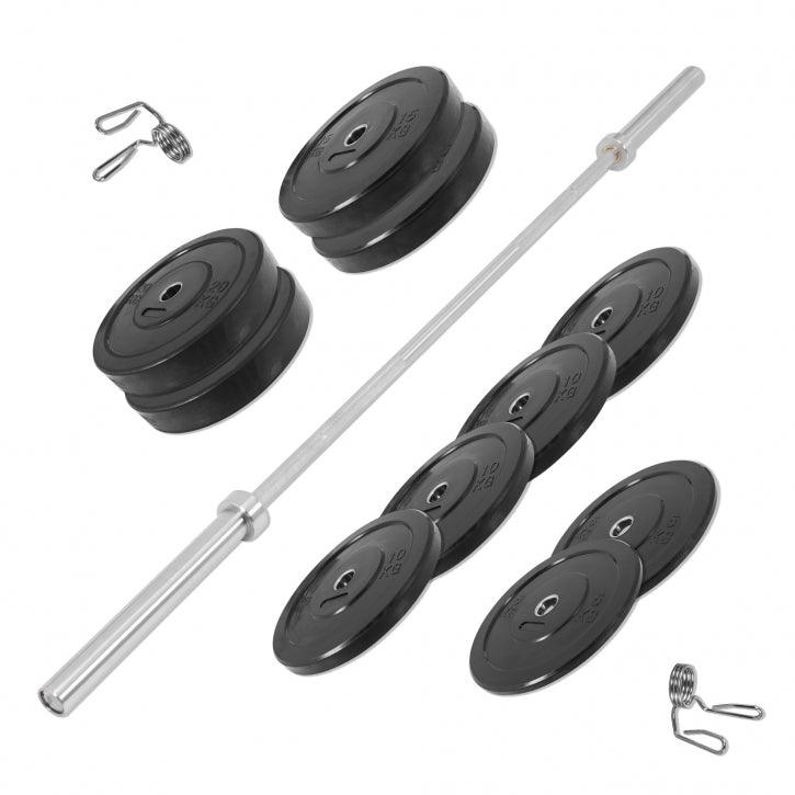 Olympia Langhantelset Bumper Plates 140 kg