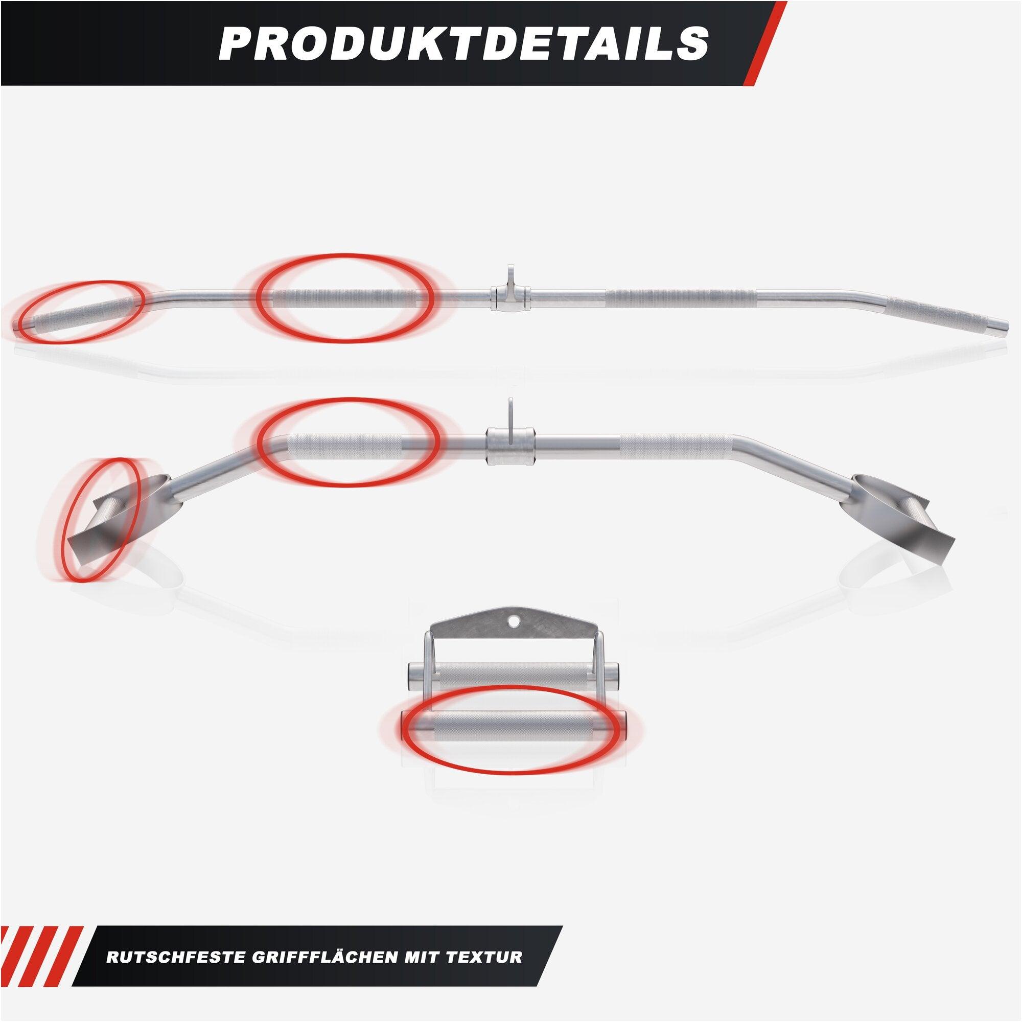 Rudergriff Set Chrom