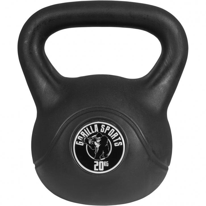 Kettlebell aus Kunststoff 2-20 KG