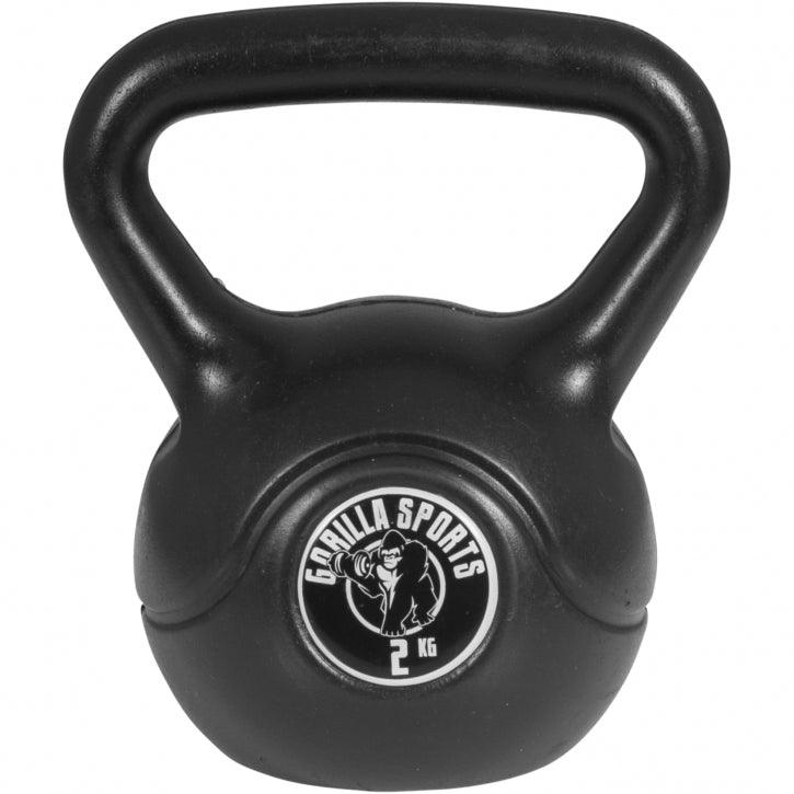 Kettlebell aus Kunststoff 2-20 KG