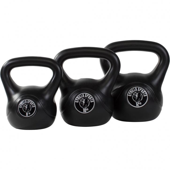 Kettlebell aus Kunststoff 2-20 KG