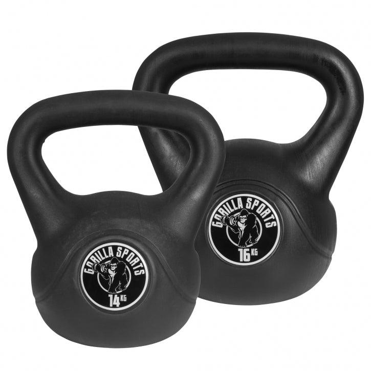 Kettlebell aus Kunststoff 2-20 KG