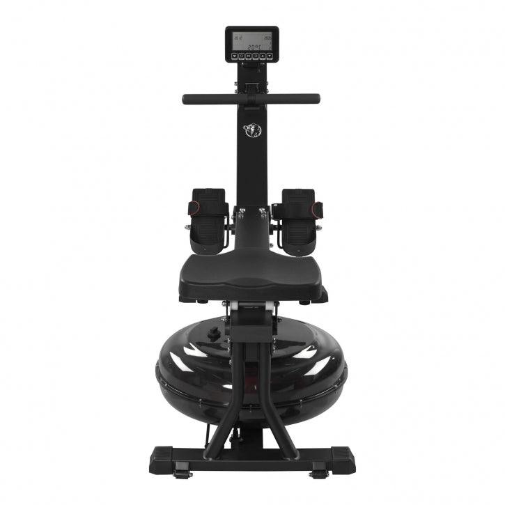 Wasserrudergerät mit Trainingscomputer Schwarz/Rot