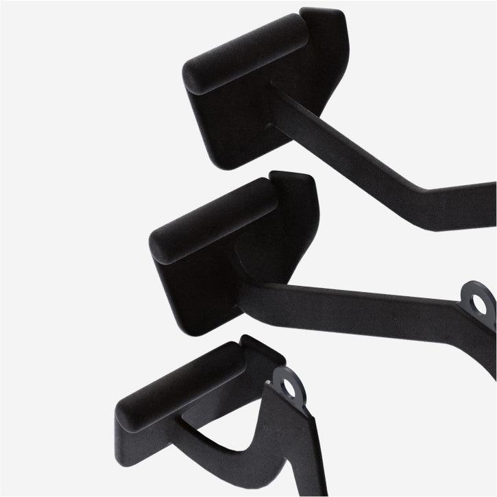 Latzug-/Rudergriff Gummi schwarz