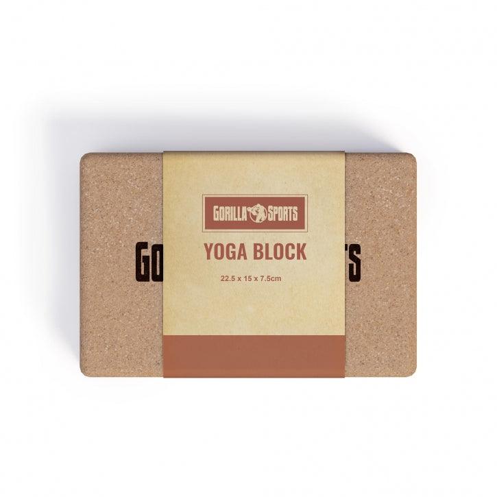 Yogablock Kork