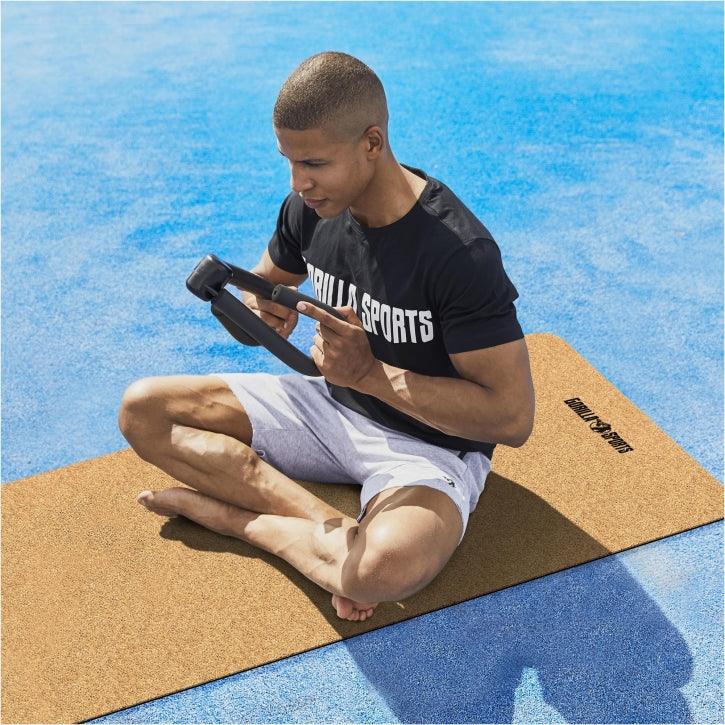 Yogamatte Kork 183 x 61 x 0,5 cm