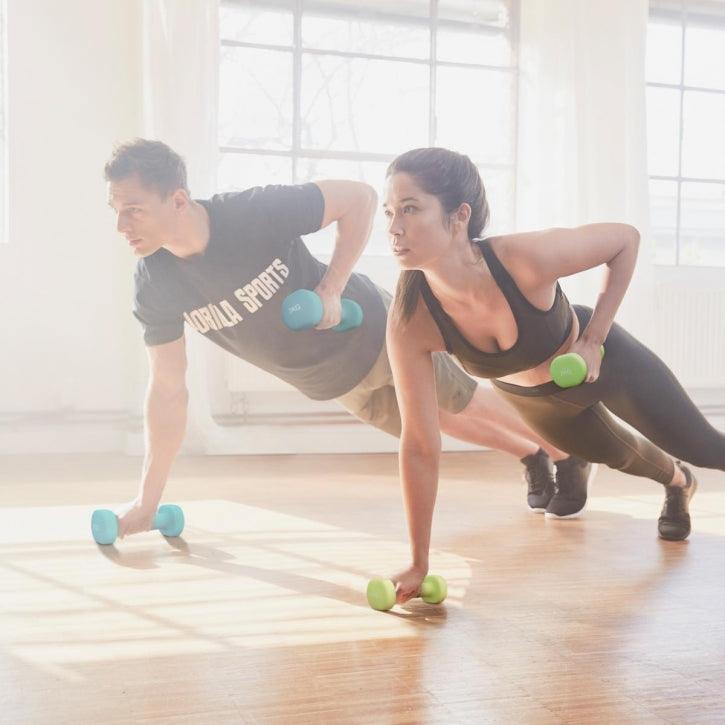 Aerobic Hantelkoffer 12 kg