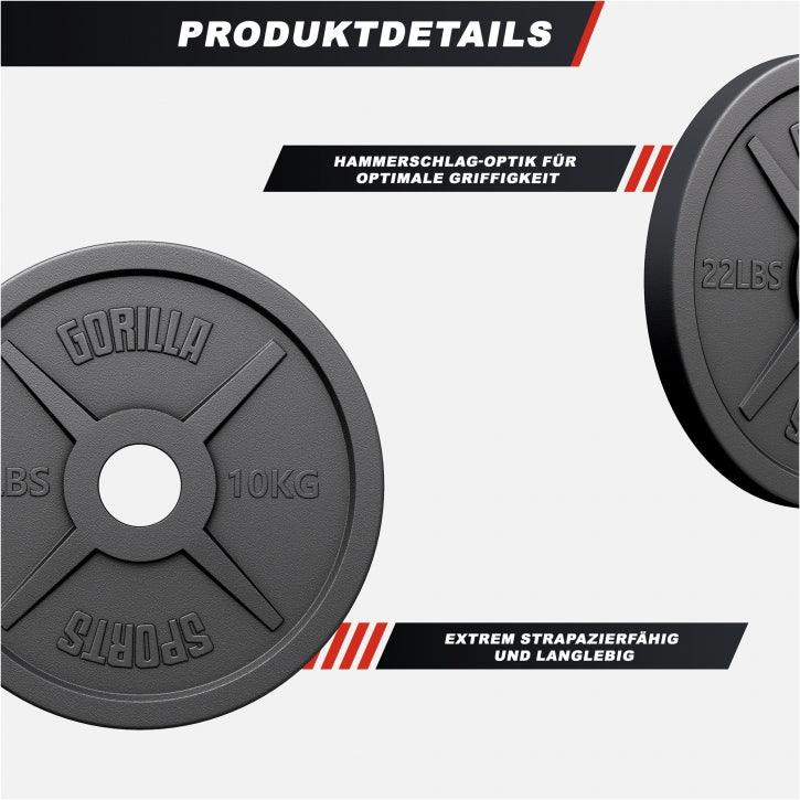 Hantelscheibe Olympia Gusseisen 50/51 mm