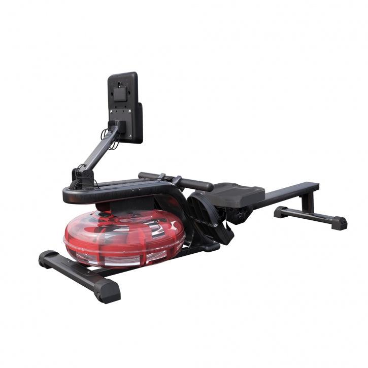 Verstellbares Wasserrudergerät schwarz/rot