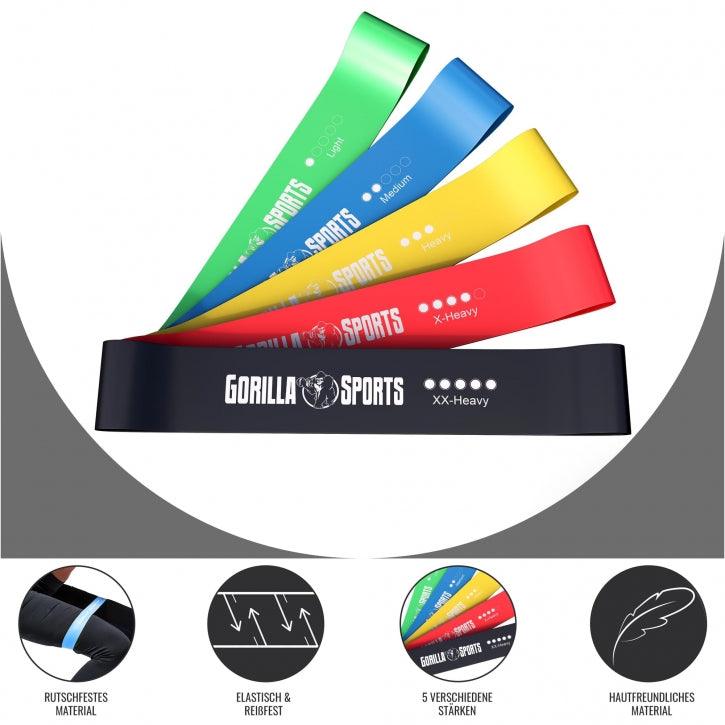 Resistance Band Set inkl. Tragebeutel