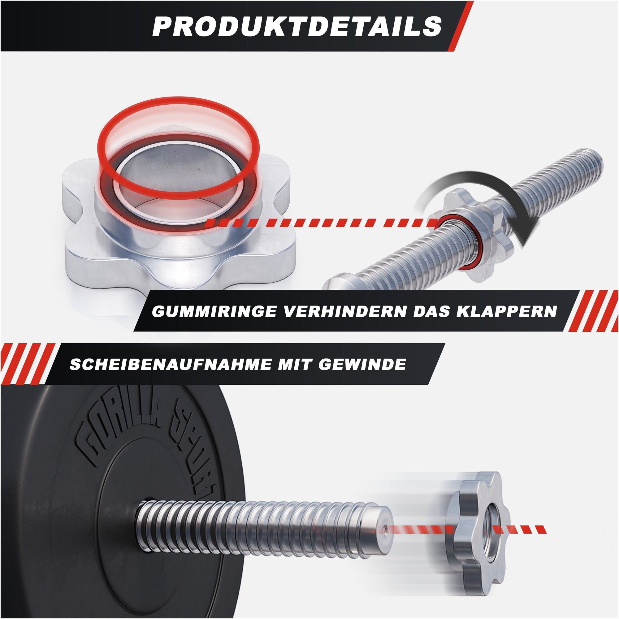 Hantelbank mit Ablage inkl. Hantelset