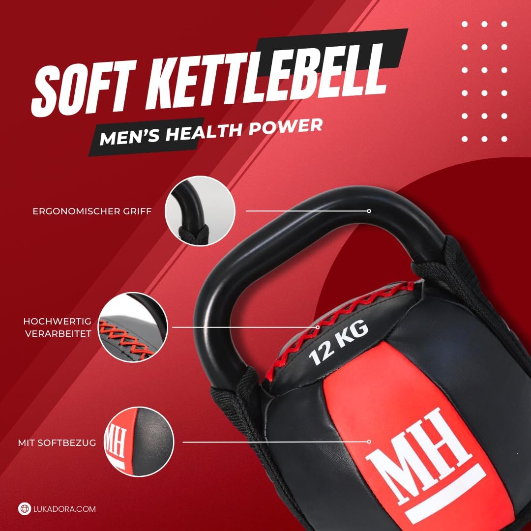 Soft Kettlebell mit Griff 6 - 12 kg