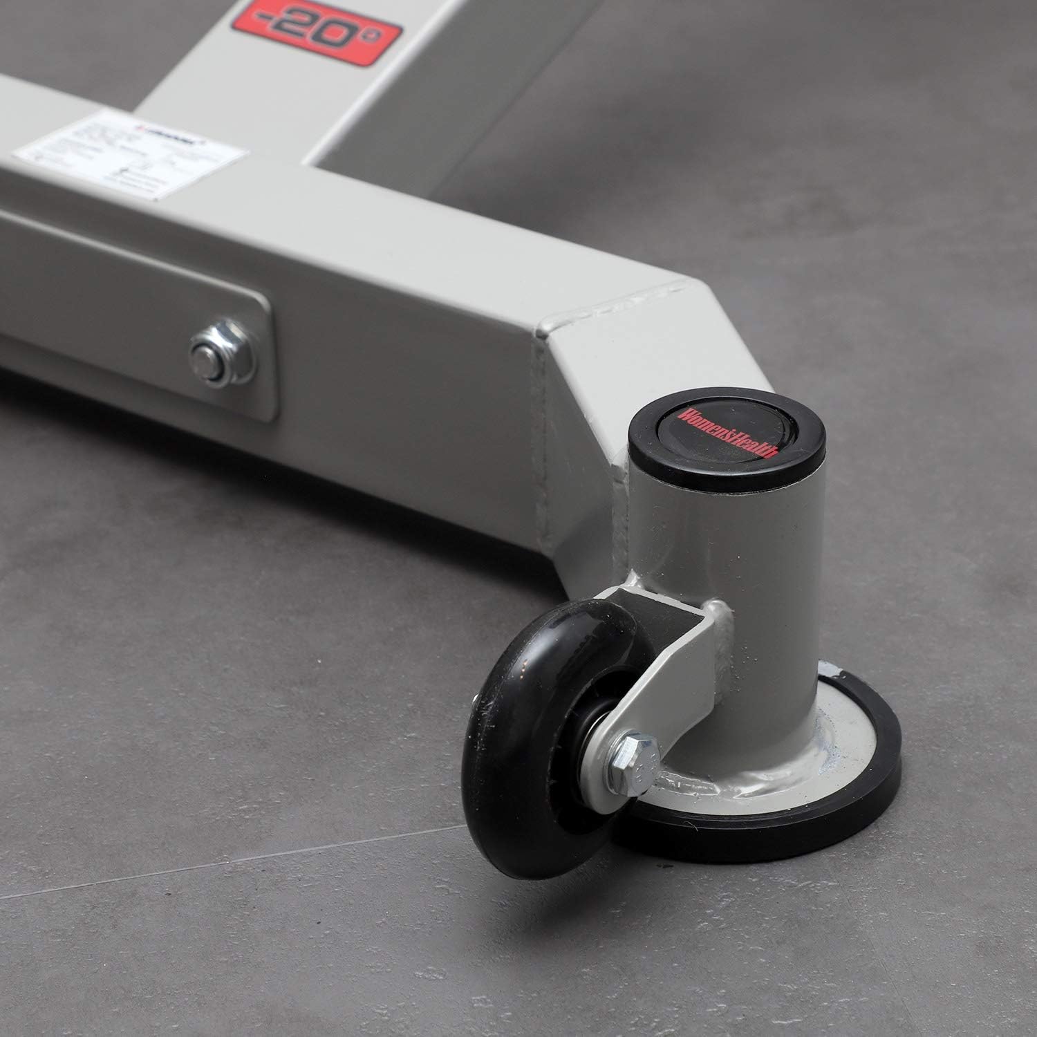 Schrägbank verstellbar – Pink/Grau