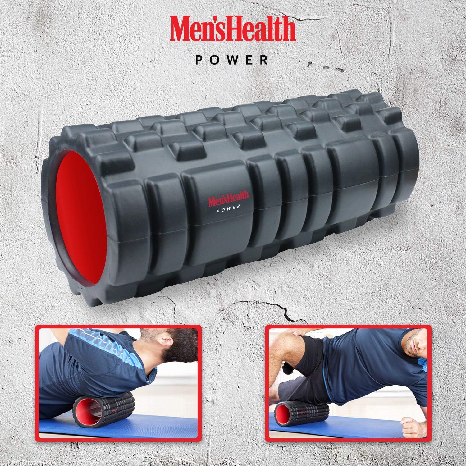 Faszienrolle Schwarz