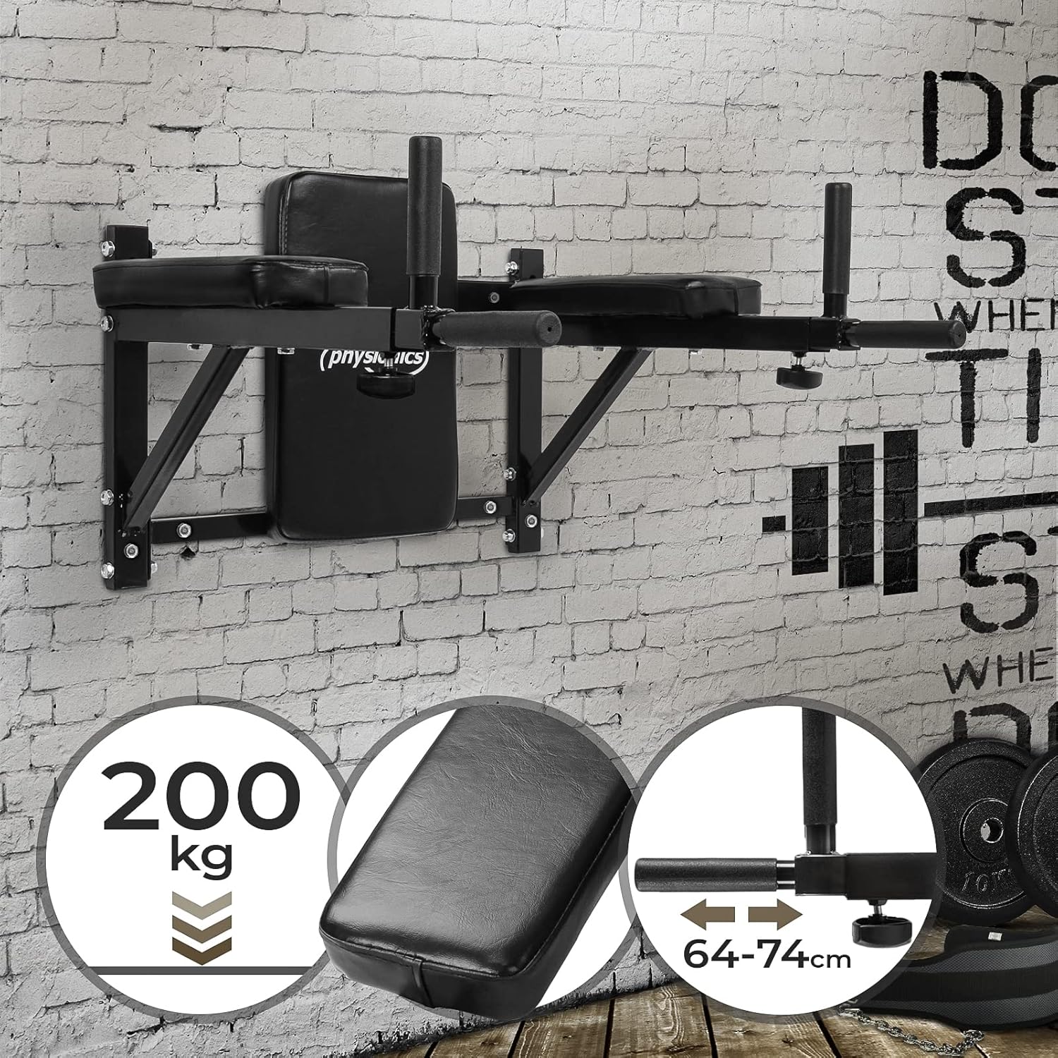 Dip Station zur Wandmontage