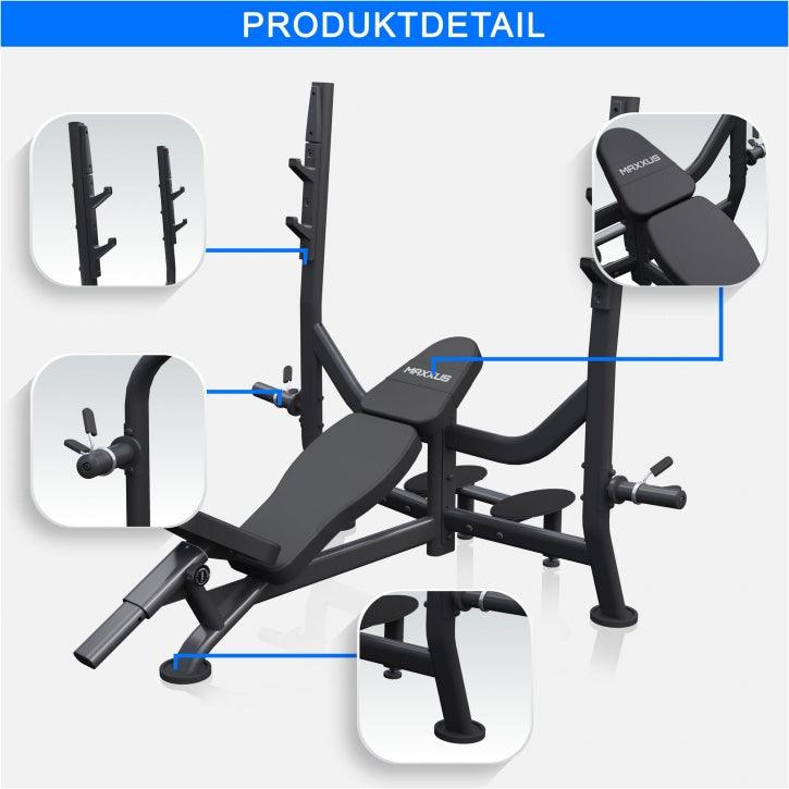 Schrägbank mit Ablage PRO Set