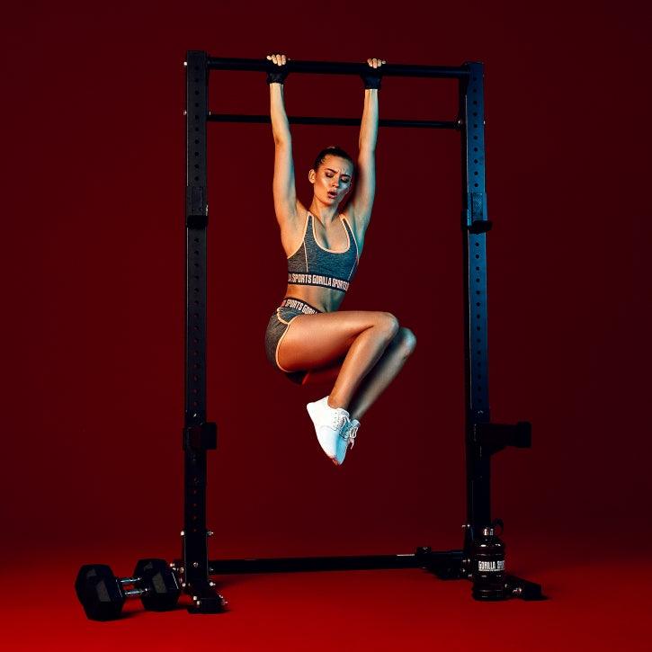 Multifunctional Squat Rack in schwarz