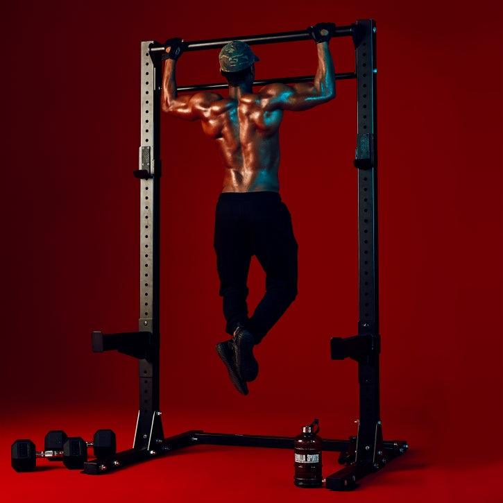 Multifunctional Squat Rack in schwarz