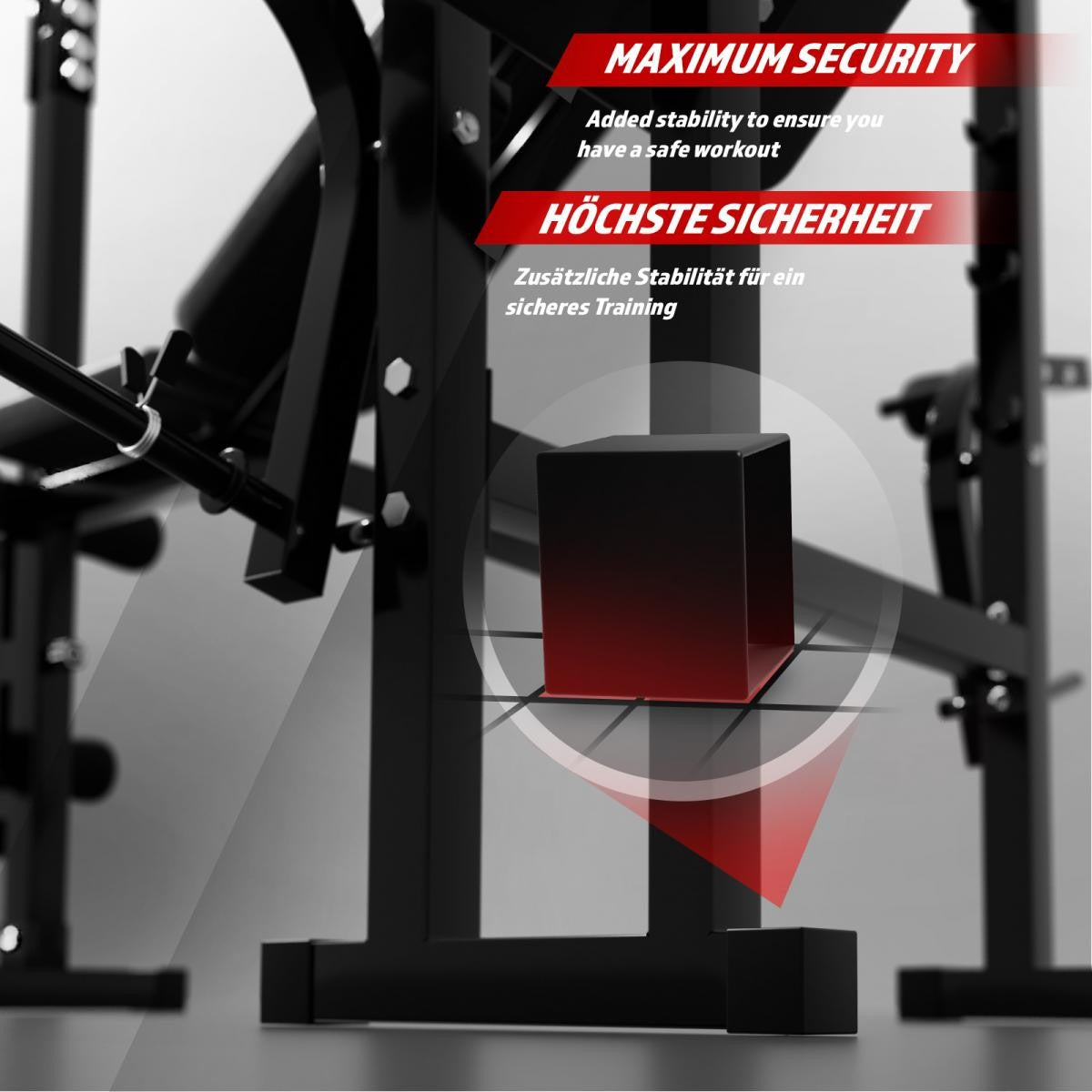 Hantelbank Multifunktion