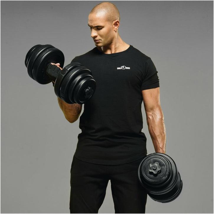 E-Series Kurzhantelset 25 mm Kunststoff 30 kg