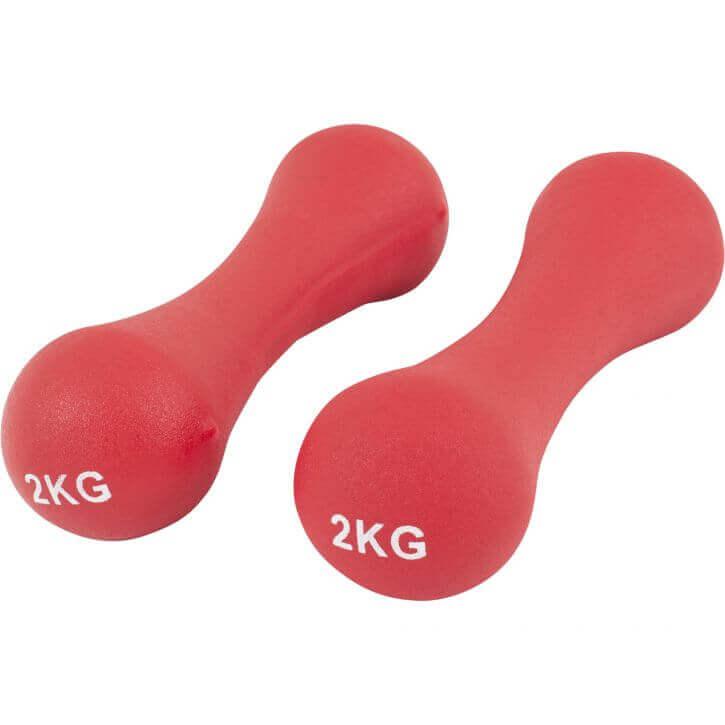 Gymnastikhantelset Neopren 12 kg