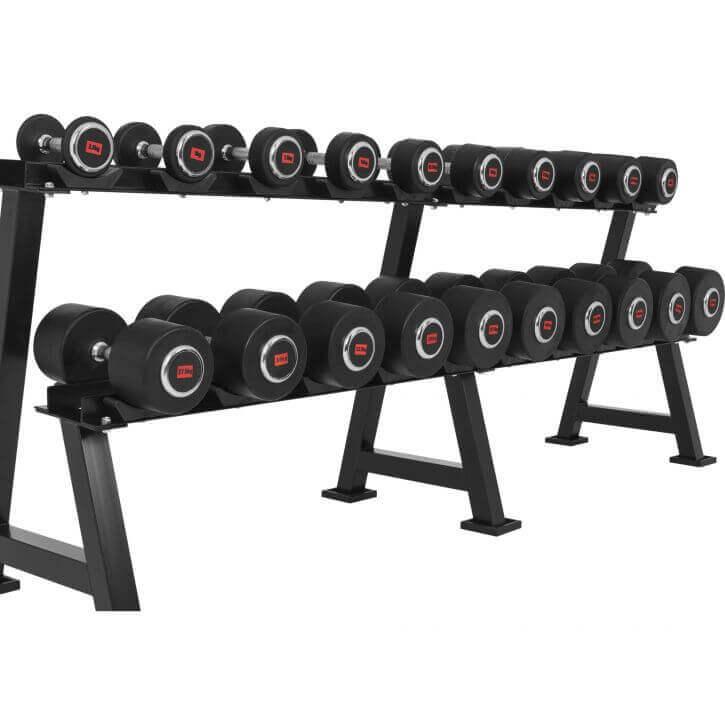 Kurzhantelablage in Schwarz