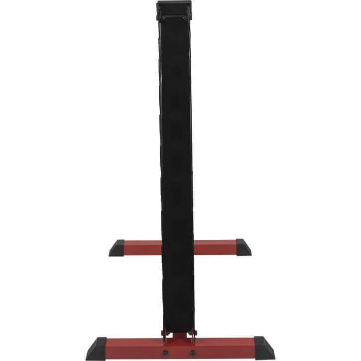 Kurzhantelständer in Schwarz und Rot