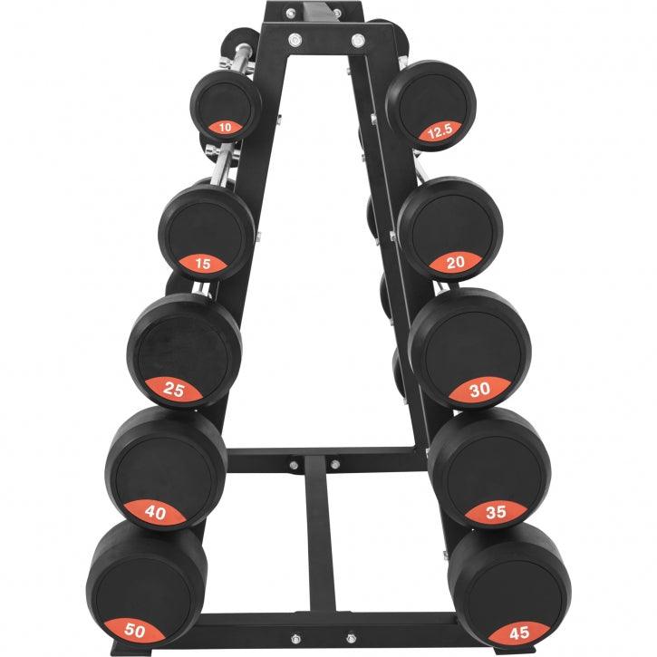Rubber Barbell Rack