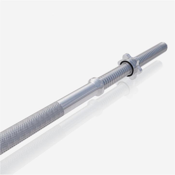 Langhantelstange Chrom 150 cm mit Sternverschluss