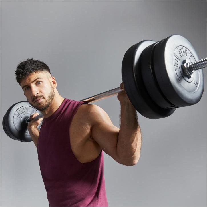 Hantelset Kunststoff 100 kg