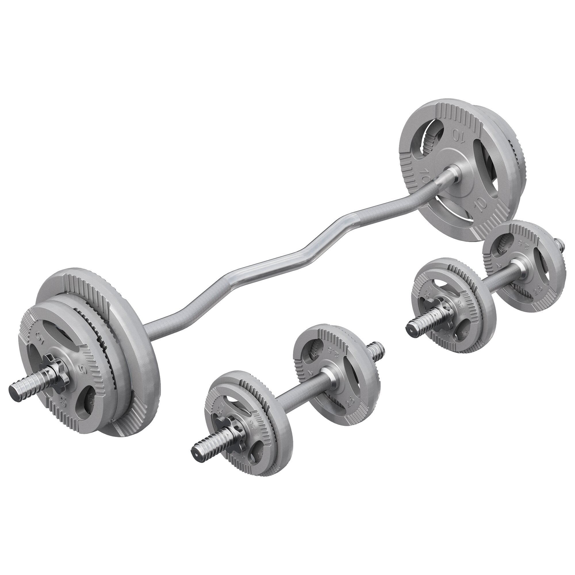 SZ-Curlset Gusseisen Gripper 70 kg