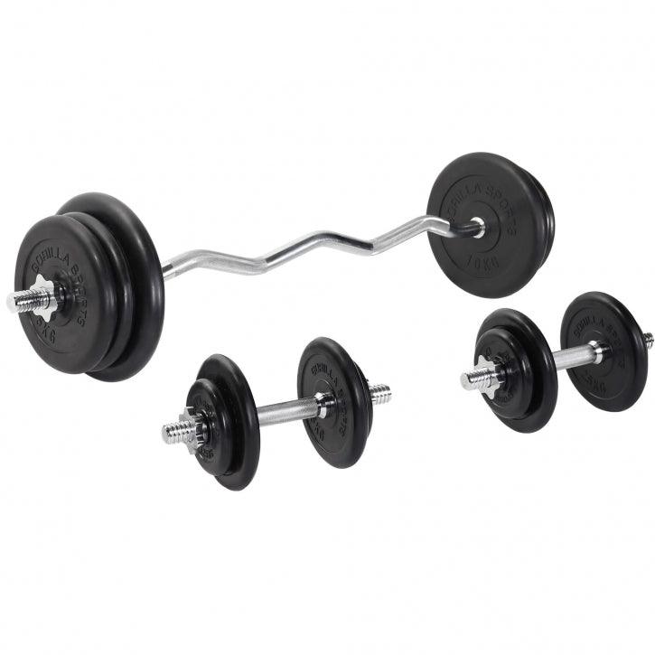 SZ-Curlset Gummi 70 kg