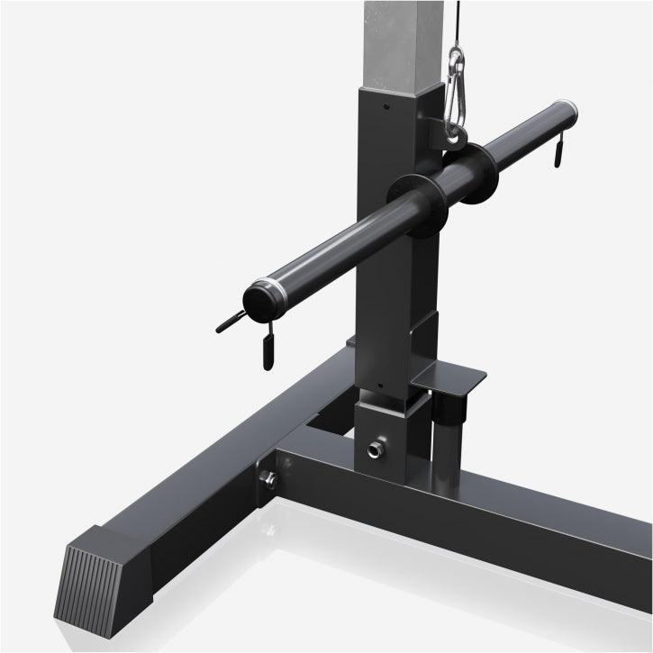Latzugstation in Weiß/Schwarz