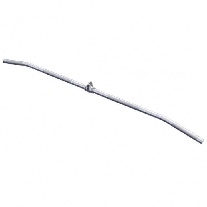 Latzugstange aus Chrom mit Drehgelenk