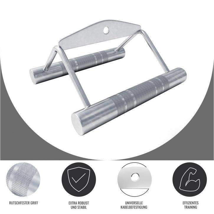 Rudergriff mit weitem Griff aus Chrom