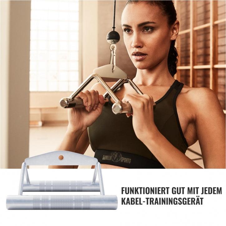 Rudergriff mit weitem Griff aus Chrom