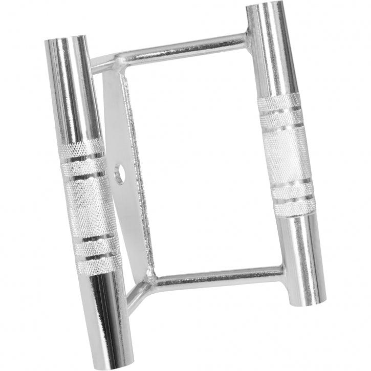 Rudergriff mit weitem Griff aus Chrom