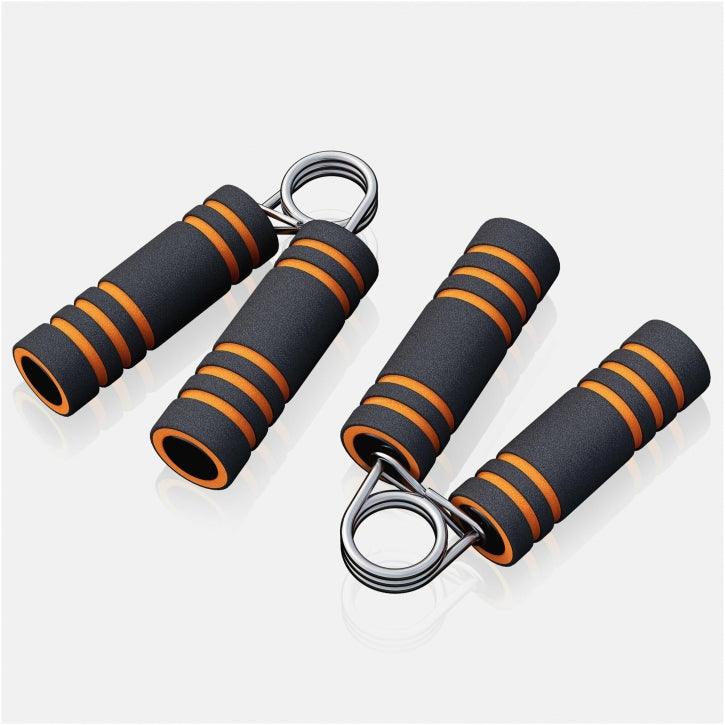 Fingerhantel Schwarz/Orange mit Schaumstoff