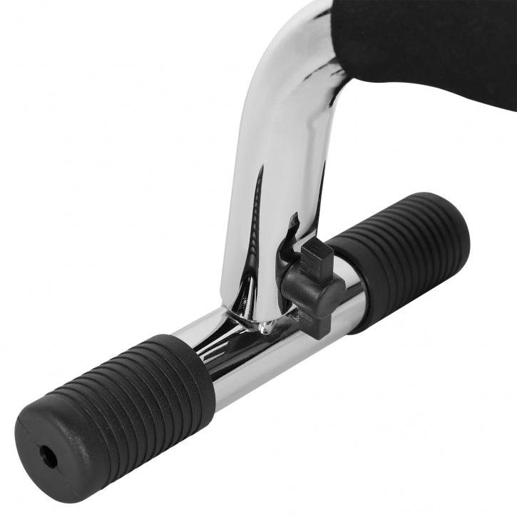 Liegestützgriffe verchromt