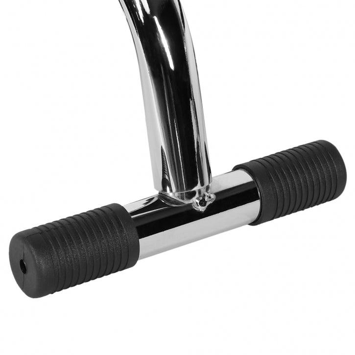 Liegestützgriffe verchromt